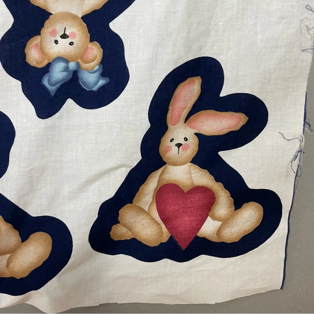 Vintage 1997 Daisy Kingdom Quilt Panel Fabric Project Applique Sew Baby #K32